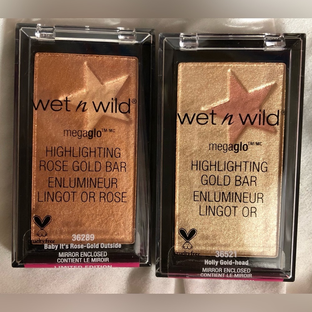 wet n wild Megaglo Gold Bar Highlighters
